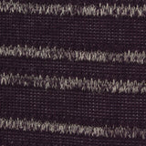 Light Grey Horizontal-Stripe Chunky Knit, Viscose