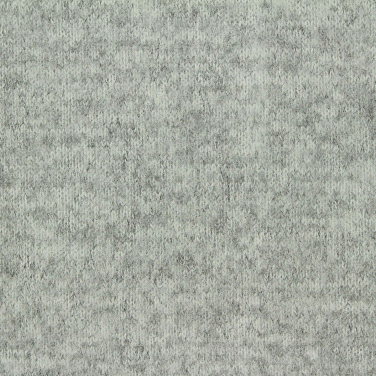 Light Grey Marl Chunky Knit, Polyester, 227 gsm
