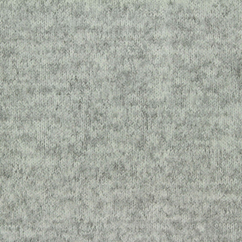 Light Grey Marl Chunky Knit, Polyester, 227 gsm