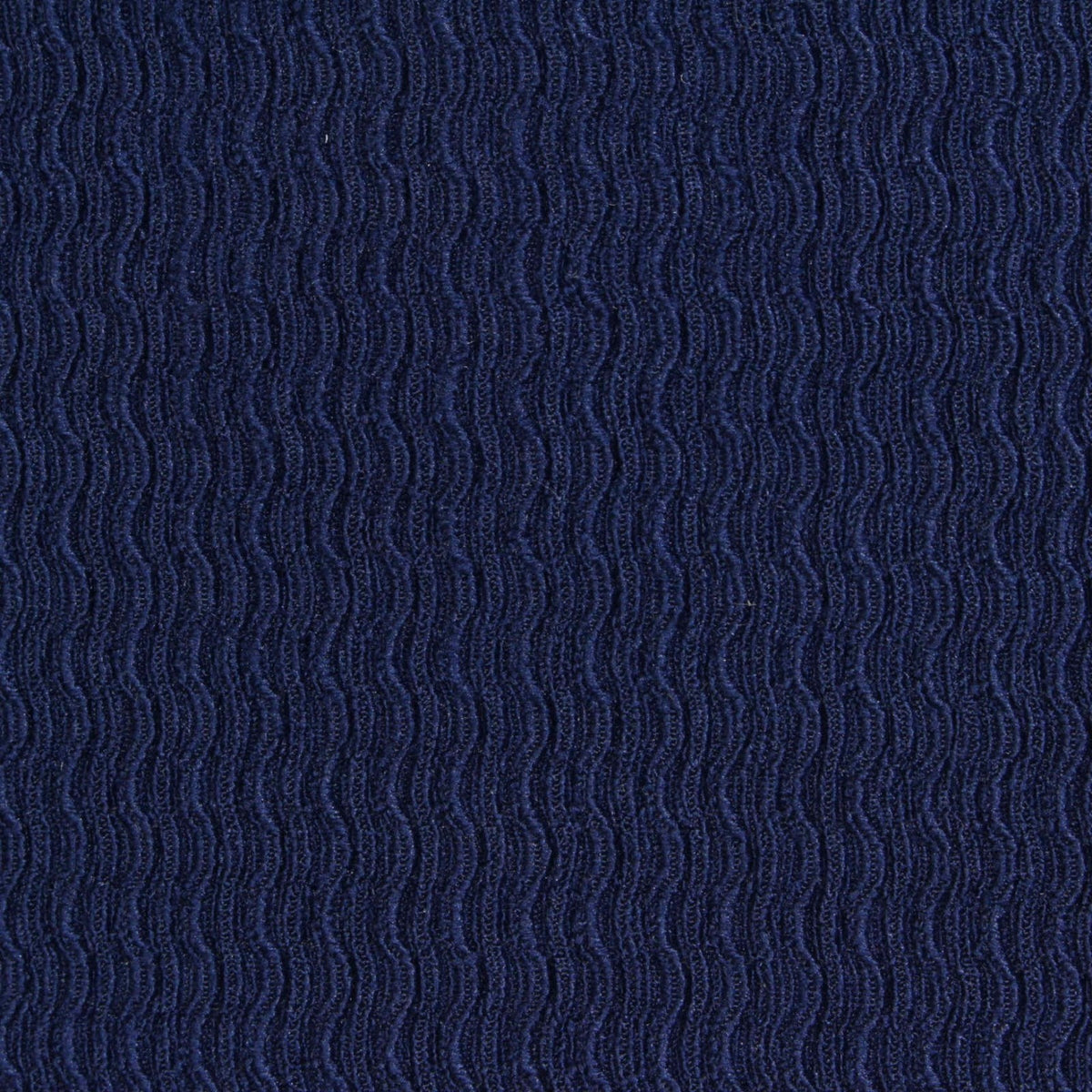 Jacquard Polyester Stretch Warp Knit Fabric, 175 gsm, 150 cm — Navy