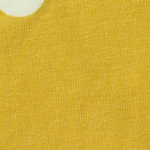 White Dot Jersey Knit, Cotton-Modal
