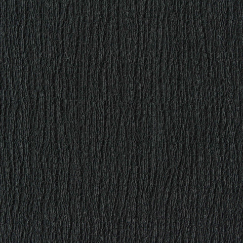 Jacquard Crepe Fabric, 135 gsm, 145 cm — Black
