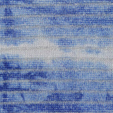Silver Horizontal-Stripe Jersey Knit, Polyester