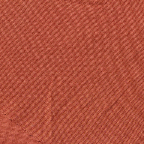 Polyester Viscose Stretch Jersey Knit Fabric, 156 gsm, 160 cm — Orange