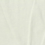 Cotton Viscose Stretch Rib Knit Fabric, 100 gsm, 155 cm — White