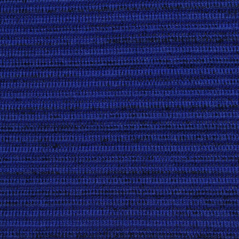 Blue Marl Interlock Knit, Poly-Nylon