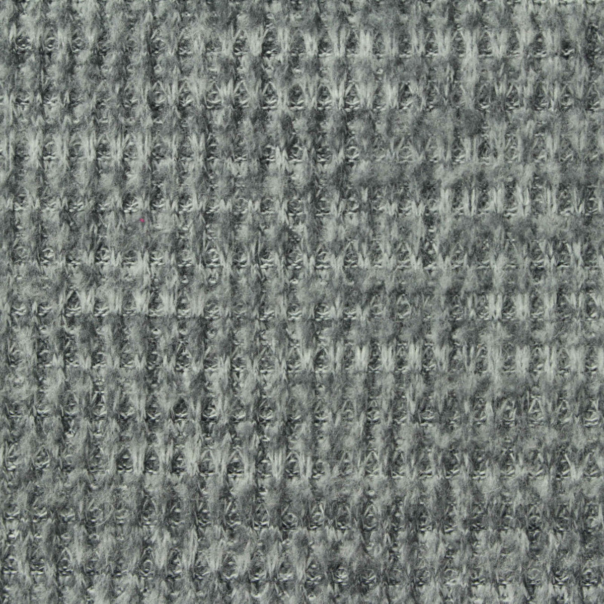 Heather Grey Marl Waffle Knit, Polyester