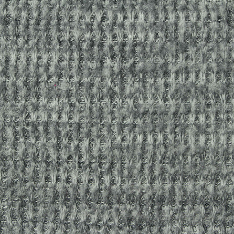 Heather Grey Marl Waffle Knit, Polyester