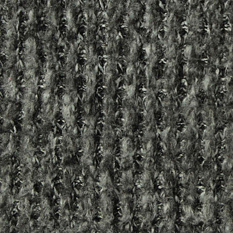 Grey Marl Waffle Knit, Polyester, 255 gsm