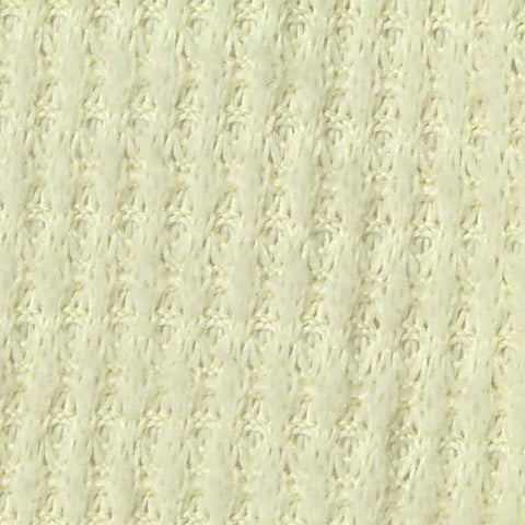 Polyester Stretch Waffle Knit Fabric, 167 gsm, 156 cm — Yellow