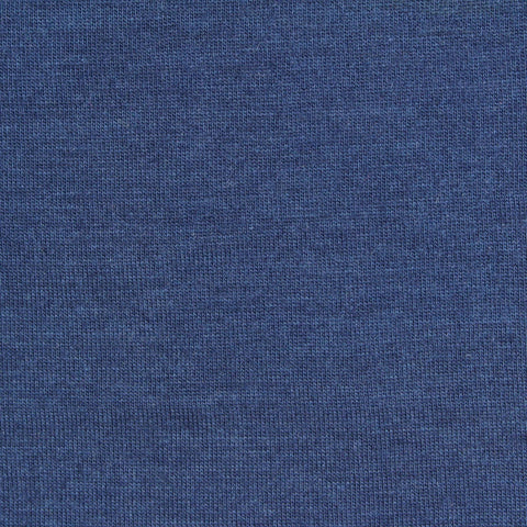 Blue Marl Jersey Knit, Poly-Viscose, 153 gsm