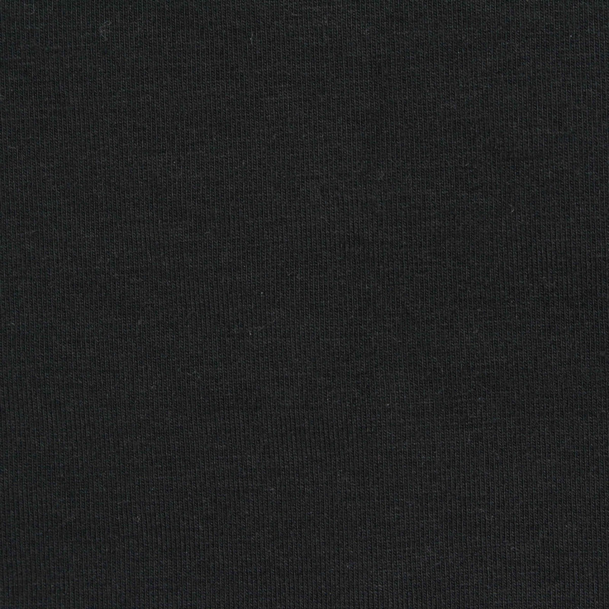 Cotton Modal Stretch Jersey Knit Fabric, 200 gsm, 160 cm — Black