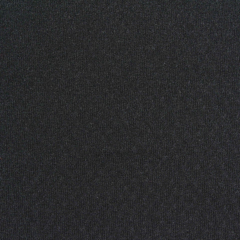 100% Polyester Birdseye Knit Fabric, 180 gsm, 165 cm — Black