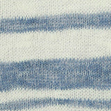 Blue Horizontal-Stripe Knit, Viscose-Poly — texture