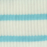 Light Blue Horizontal-Stripe Crepe, Poly-Viscose — texture