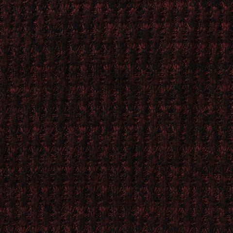 Dark Red Marl Waffle Knit, Polyester