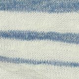 Blue Horizontal-Stripe Knit, Viscose-Poly — texture