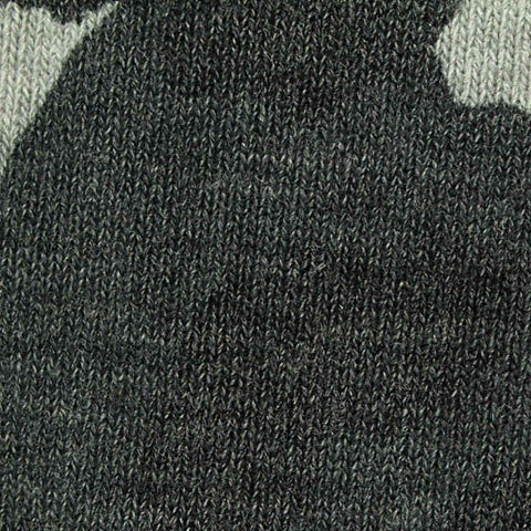 Dark Grey Animal Print Jersey Knit, Poly-Viscose