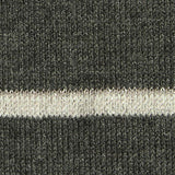 Marled Pink Horizontal-Stripe Jersey Knit, Poly-Cotton — texture