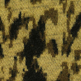 Black Animal Print Interlock Knit, Polyester — texture