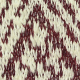 Jacquard Polyester Cotton Chunky Knit Fabric, 360 gsm, 170 cm — White — texture
