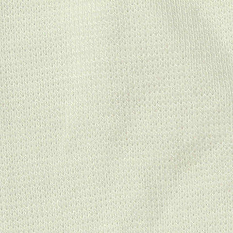 Off-White Ribbed Rib Knit, Poly-Viscose