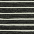 Black Horizontal-Stripe Knit, Polyester, 220 gsm, 165 cm, ref EF-247382