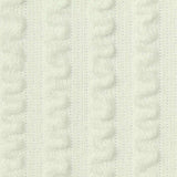 Cream Tone-on-Tone Rib Knit, Polyester — texture