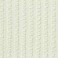 Cream Tone-on-Tone Rib Knit, Polyester
