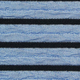 Light Blue Horizontal-Stripe Knit, Polyester — texture
