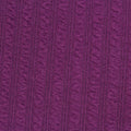 Purple Tone-on-Tone Rib Knit, Polyester