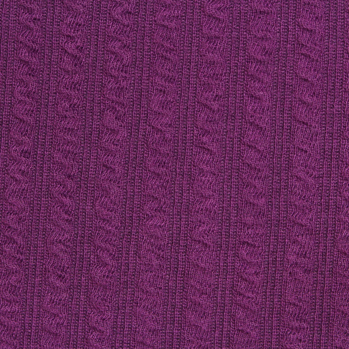 Purple Tone-on-Tone Rib Knit, Polyester