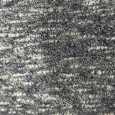 Dark Grey Marl Jersey Knit, Viscose-Poly, 236 gsm