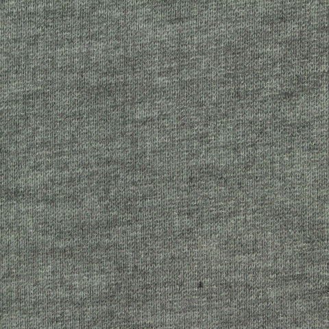 Grey Marl French Terry, Polyester, 249 gsm