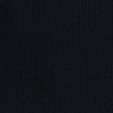 Polyester Cotton Stretch Rib Knit Fabric, 335 gsm, 120 cm — Navy