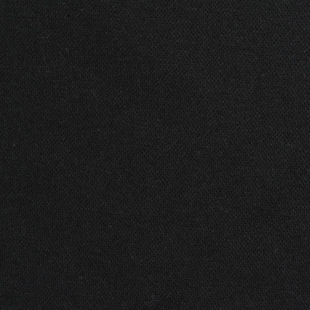 Viscose Nylon Piqué Knit Fabric, 150 gsm, 165 cm — Black