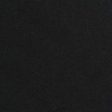 Viscose Nylon Piqué Knit Fabric, 150 gsm, 165 cm — Black