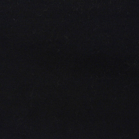 Viscose Nylon Stretch Ponte Knit Fabric, 410 gsm, 160 cm — Black, ref EF-247429