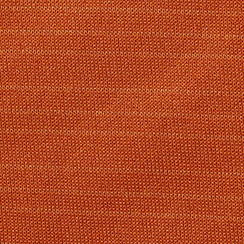 Polyester Cotton Stretch Scuba Knit Fabric, 310 gsm, 160 cm — Orange