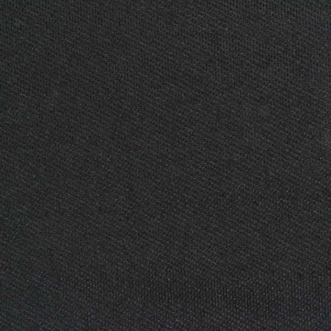 Polyester Cotton Stretch Knit Fabric, 330 gsm, 160 cm — Black