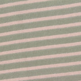 Sage Horizontal-Stripe Jersey Knit, Cotton