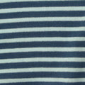 Dark Blue Horizontal-Stripe Jersey Knit, Cotton