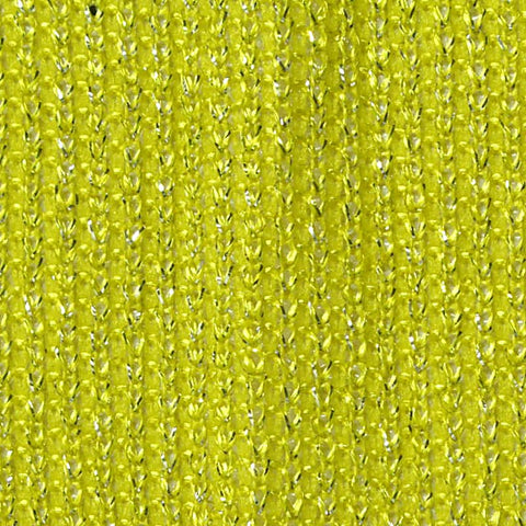 Polyester Metallic Knit Fabric, 125 gsm, 167 cm — Green