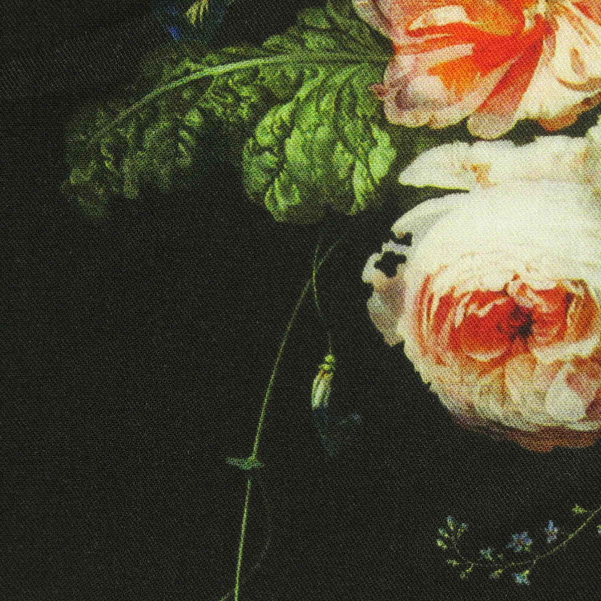 Pink Roses Twill, Viscose