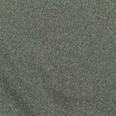Heathered Green Marl Interlock Knit, Polyester