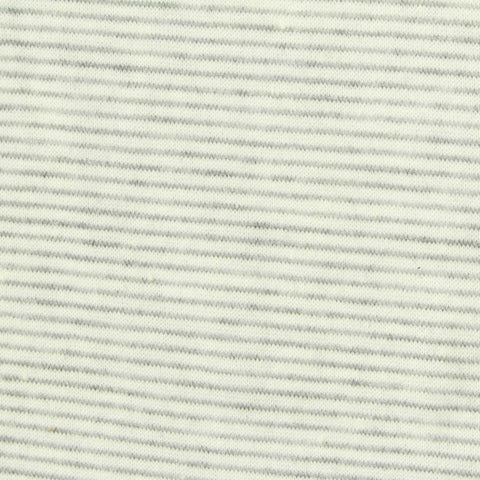Cream Stripe Jersey Knit, Polyester
