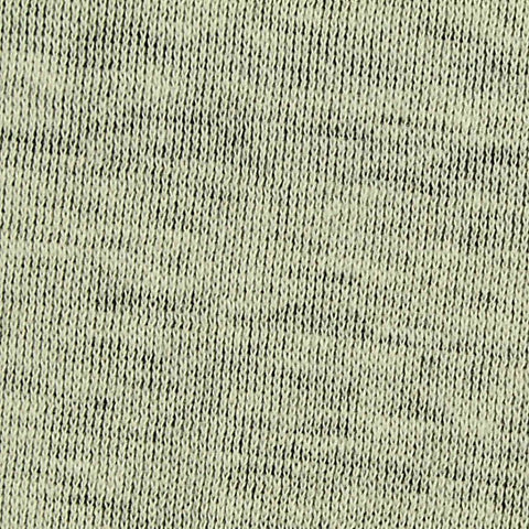 Light Green Marl Interlock Knit, Poly-Cotton