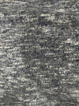 Dark Grey Marl Jersey Knit, Viscose-Poly