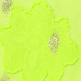 Lime Floral Chiffon, Polyester — texture