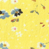 Yellow Floral Woven